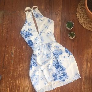 Blue Keepsake keyhole dress from Lulus